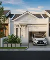 Desain Rumah Sempit Ada Garasi Mobil Kecil (Gemini)