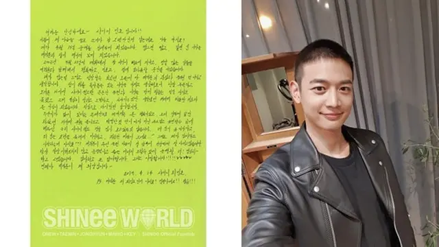 Minho SHINee jalani Wajib Militer.