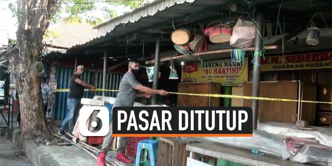 VIDEO: 17 Pedagang Reaktif, Pasar Jatingaleh Semarang Ditutup
