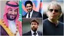 Orang-orang tajir dari jazirah Arab tampil mendominasi dalam daftar pemilik klub sepak bola. Berikut tujuh bos klub sepak bola paling tajir di dunia.