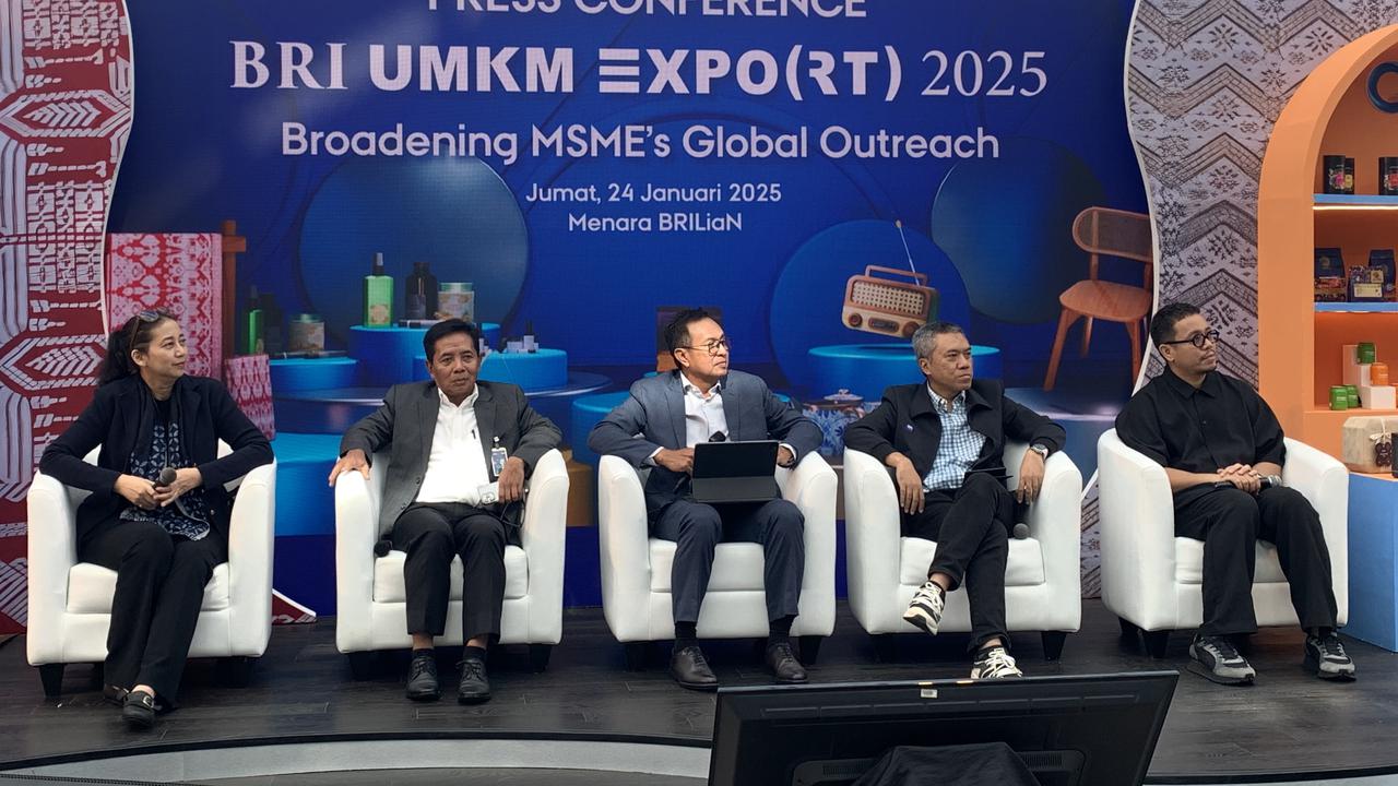 BRI UMKM EXPO(RT) 2025 mengusung tema “Broadening MSME's Global Outreach” (Foto: Liputan6.com/Natasha K)