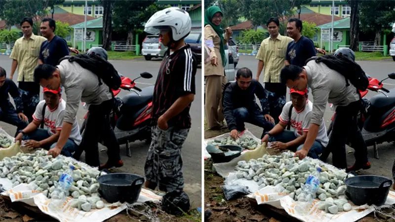 Warga Desa Urai Bengkulu Dulu Penambang Emas Kini Pencari Akik 