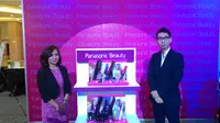 Panasonic meluncurkan produk kecantikan terbarunya, yakni pelurus dan pengeriting rambut, Kamis (12/11/2015).