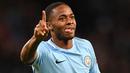 2. Raheem Sterling (Inggris) - Mencetak 19 gol pada semua ajang bersama Manchester City. (AFP/Paul Ellis)