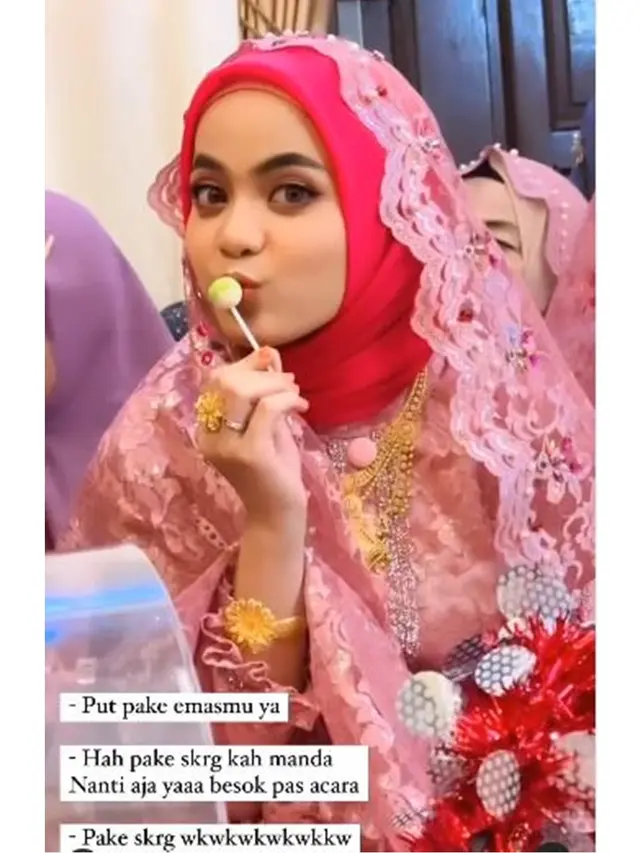 7 Potret Putri Isnari di Acara Jelang Pernikahan Kakak Ipar, Emasnya Curi Perhatian