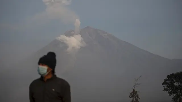 Kondisi Desa Kajar Kuning Pasca Guguran Awan Panas Gunung Semeru