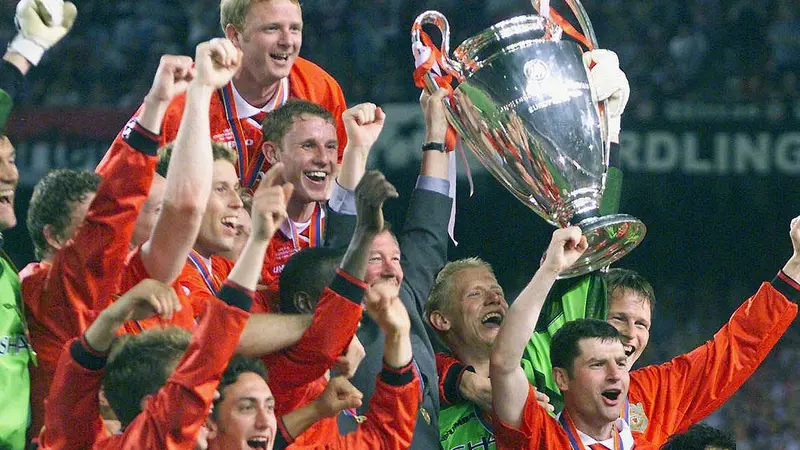 Manchester United atas Bayern Munchen di Final Liga Champions 1999