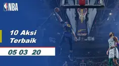 Berita Video 10 Aksi Terbaik NBA 5 Maret 2020