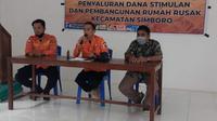 BPBD Mamuju Melakukan sosialisasi penyaluran dana stimulan rumah rusak (Liputan6.com/Istimewa)