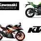 Mending Kawasaki Ninja ZX-25R atau KTM RC 390? (Oto.com)