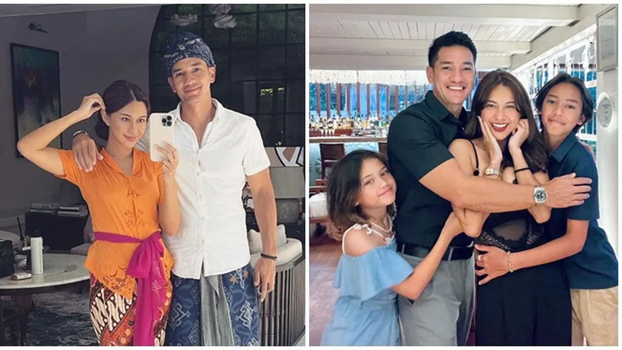 12 Tahun Tinggal di Bali, Ini 6 Potret Keluarga Kecil Nana Mirdad dan Andrew White