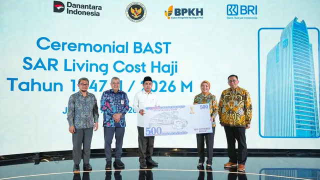 BRI Siapkan SAR 152,49 Juta untuk Living Cost Jemaah Haji Indonesia 2026