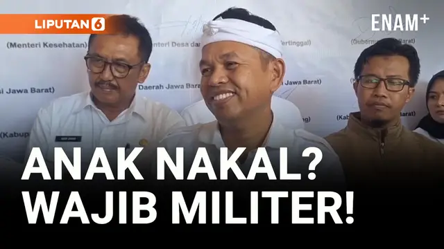 VIDEO: Dedi Mulyadi Terapkan Wajib Militer Bagi Anak Bermasalah!