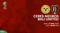 Piala AFC: Ceres Negros vs Bali United. (Bola.com/Dody Iryawan)