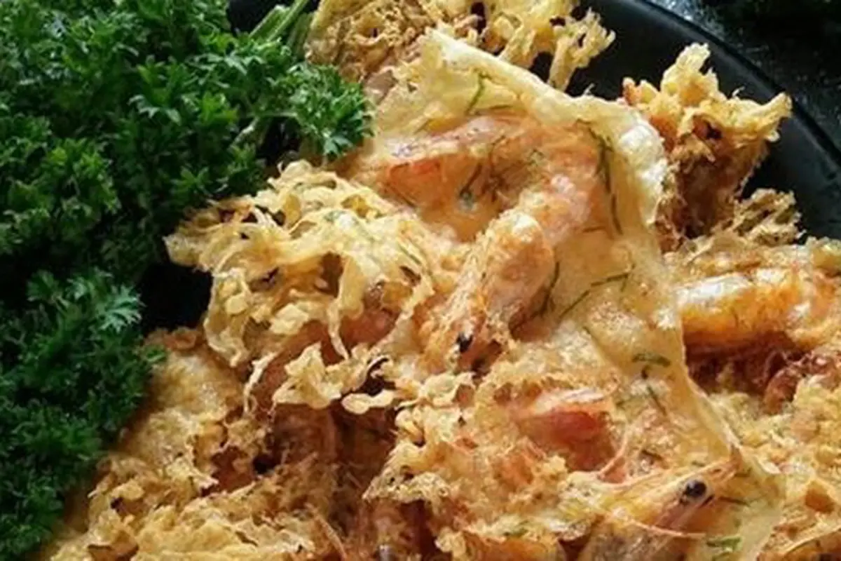 Rempeyek udang./Copyright cookpad.com/dapurVY