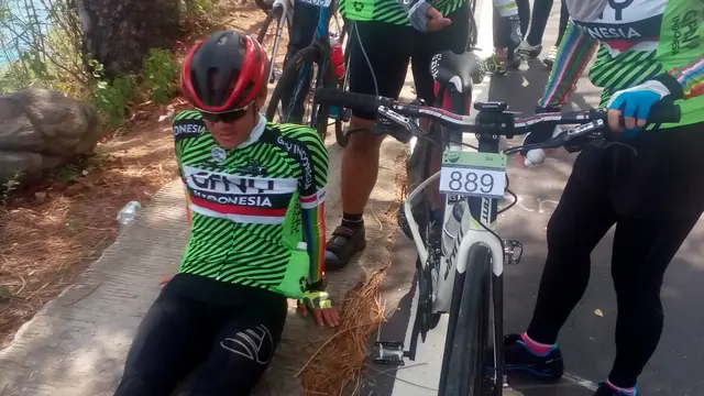 Ganjar Pranowo bersama istri ikut race 80 km.