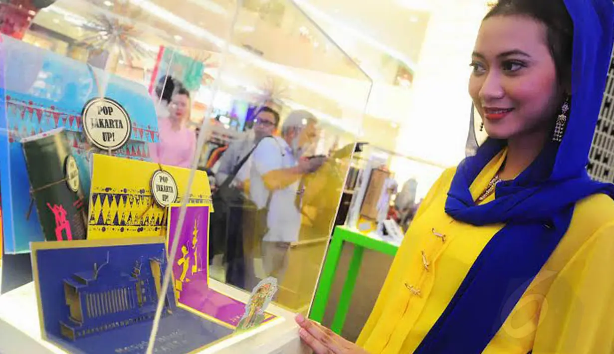 Pemprov DKI Jakarta mengadakan Jakarta Souvenir Design Award digelar bertujuan untuk mencari desain oleh-oleh khas Jakarta (Liputan6.com/Faial Fanani) 