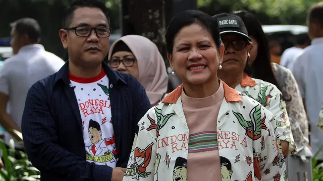 Iriana Jokowi mendoakan Gibran agar sukses dalam proses pendaftaran calon Wali Kota Solo 2020