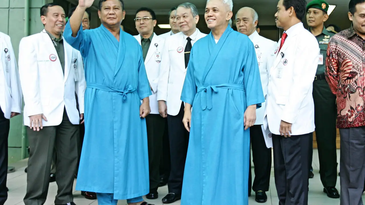 Tim Dokter Gelar Pleno Bareng KPU Usai Tes Prabowo-Hatta