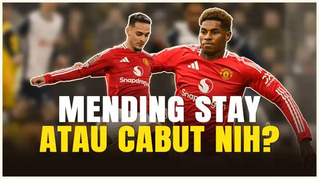 VIDEO: Tampil Bak Bintang di Pengasingan, Marcus Rashford dan Antony Balik ke Manchester United?