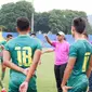 Pelatih Sriwijaya FC Rahmad Darmawan. (Liputan6.com/Indra Pratesta)