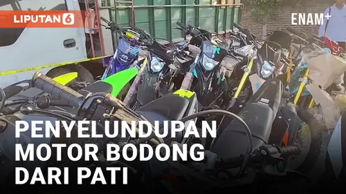 VIDEO: Polresta Pati Gagalkan Penyelundupan Motor Bodong ke Kalimantan