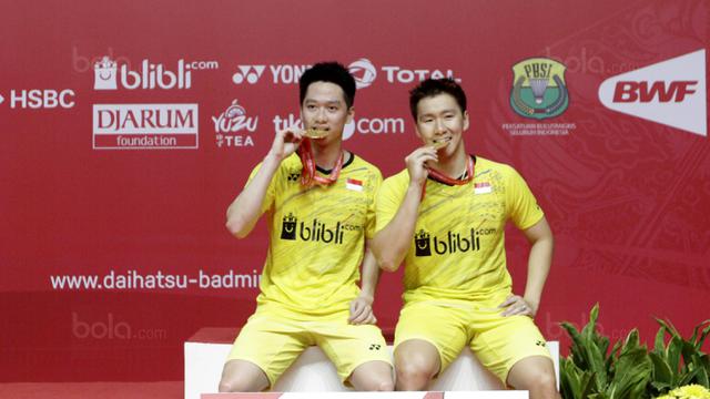 Indonesia Master 2018, Kevin Sanjaya/Marcus Gideon, Li Junhui/Liu Yuchen