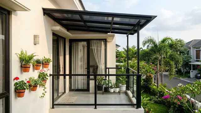 Model Kanopi Minimalis untuk Rumah. Gemini