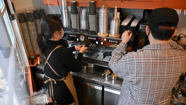 Kecintaan Korea Selatan pada es Americano