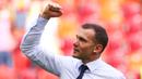 Andriy Shevchenko - Timnas Ukraina mampu membuat kejutan setelah berhasil lolos ke babak 8 besar Euro 2020 di bawah asuhan Andriy Shevchenko. (Foto: AFP/Marko Djurica)