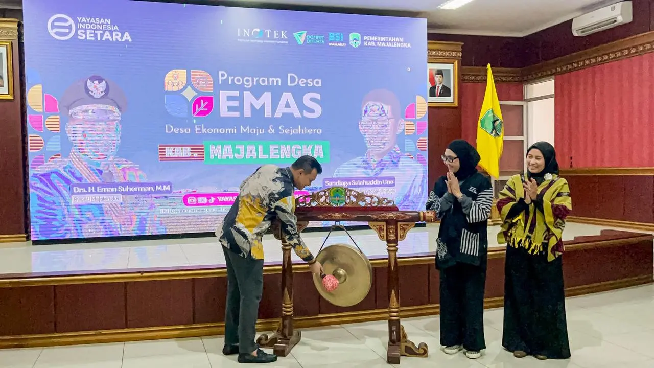 Program Desa Ekonomi Maju dan Sejahtera atau Desa Emas 2026 Majalengka, Jawa Barat (Jabar).