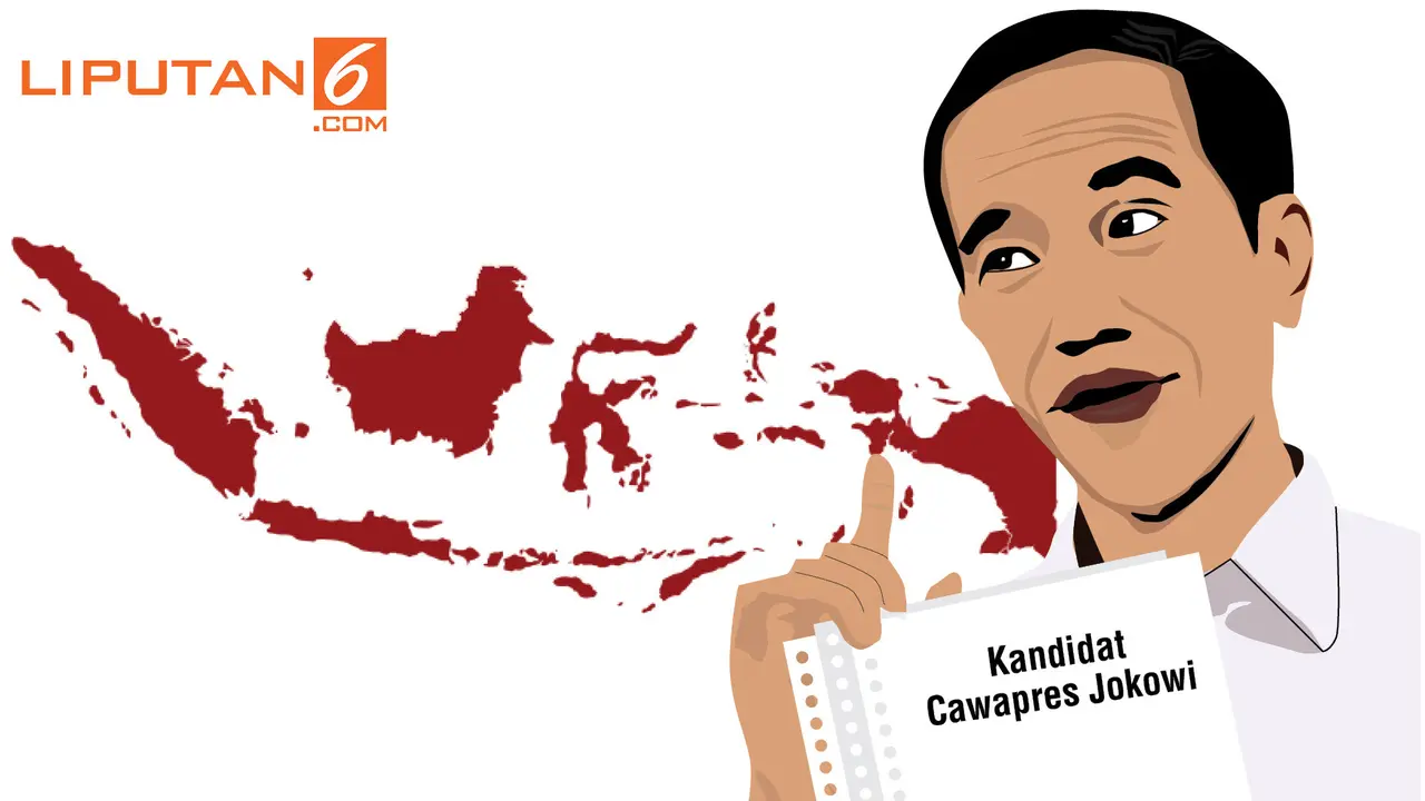 banner infografis kandidat Cawapres 2019