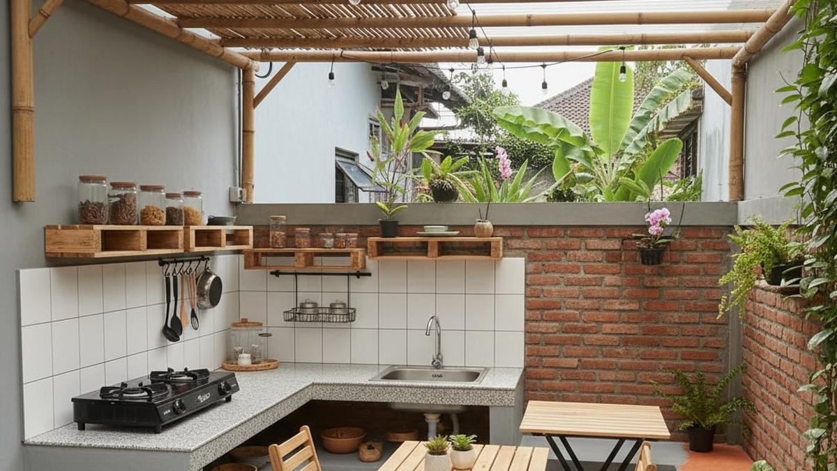 TOP 3: Desain Dapur Outdoor Murah Meriah hingga Model Rumah Sederhana tapi Mewah