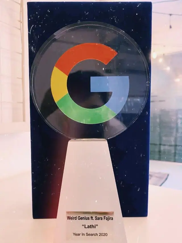 Lathi Milik Weird Genius Raih Penghargaan dari Google untuk Lagu Paling Dicari di 2020