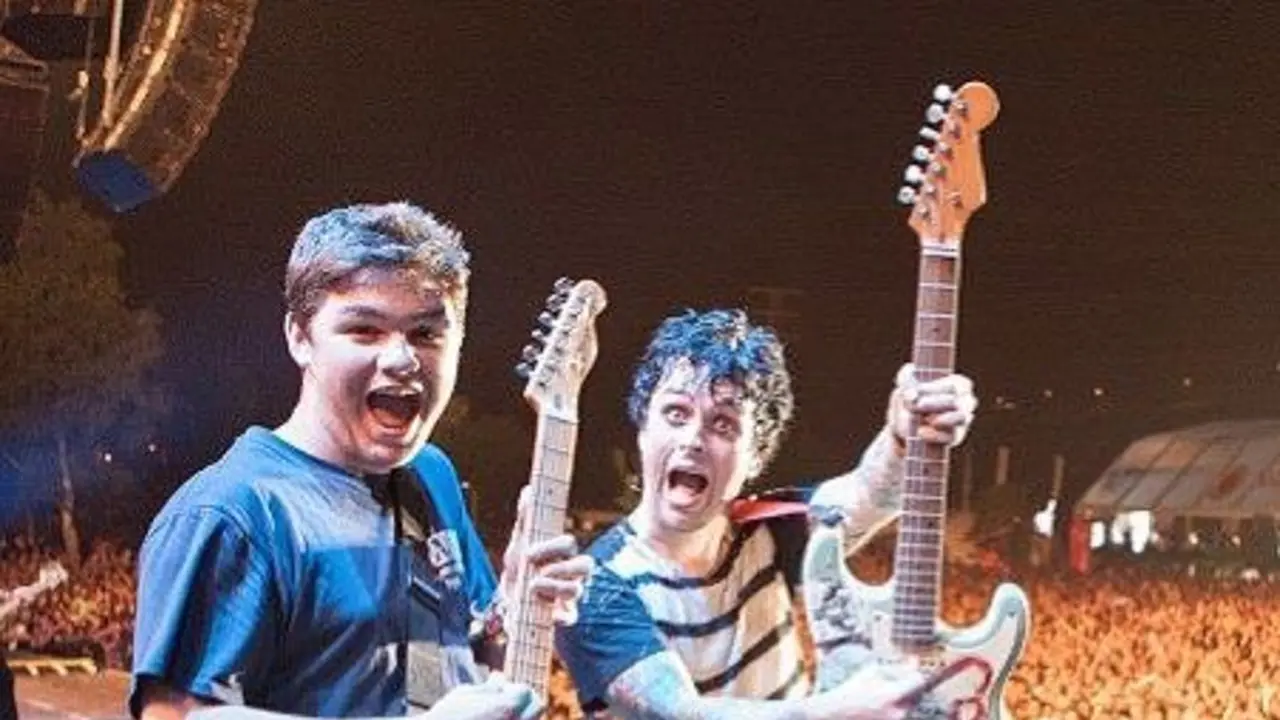 Billie Joe dan anaknya, Jakob Danger