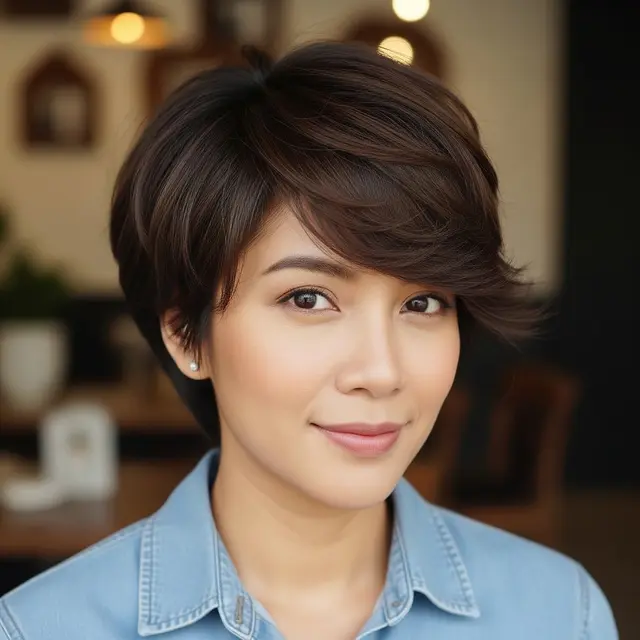 9 Model Potongan Rambut Pendek Wanita Berambut Tebal, Lebih Fresh dan Stylish