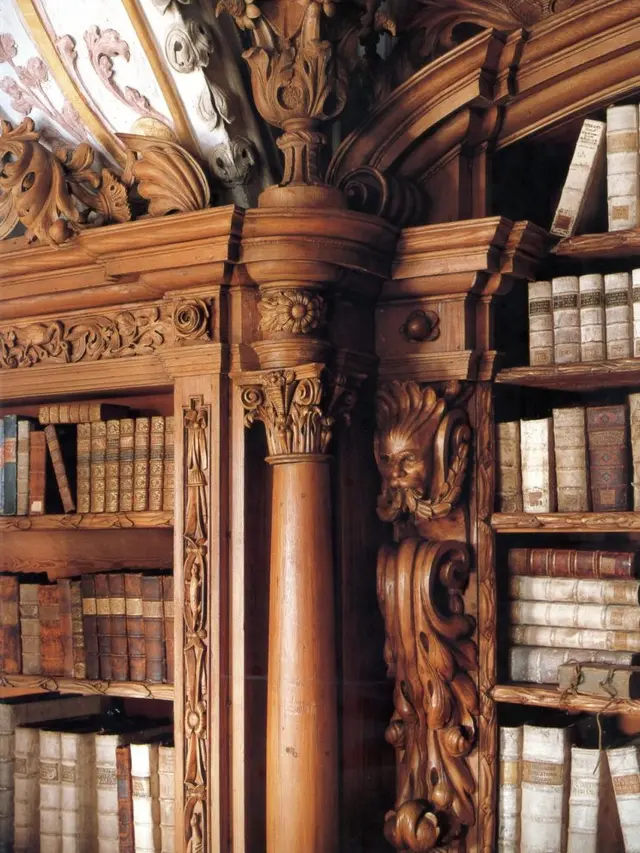 Keindahan Perpustakaan Waldsassen Abbey (sumber: bavaria)