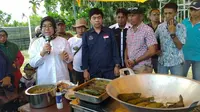 Beberapa olahan sagu yang ditampilkan dalam Festival Sagu Nusantara di Kepulauan Meranti. (Liputan6.com/M Syukur)