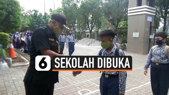 VIDEO: 6 Sekolah di Kota Bekasi Mulai Dibuka
