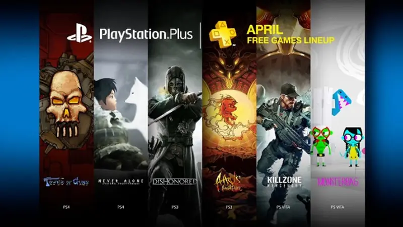 PlayStation Plus Obral Game Gratis Untuk Bulan April