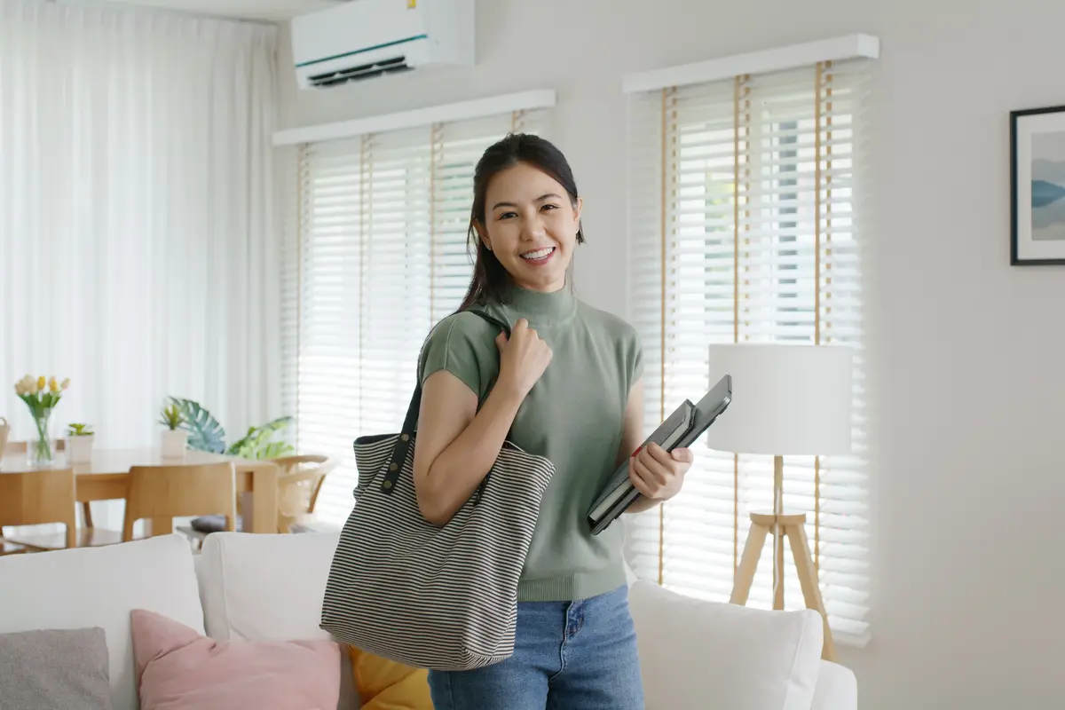 wanita januari santai