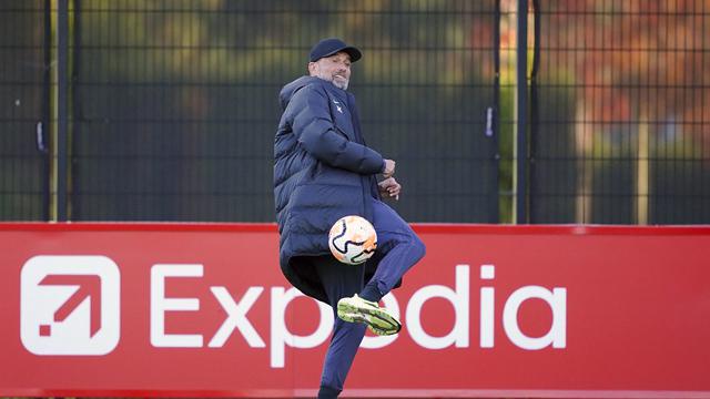 Latihan Liverpool Vs Toulouse di Liga Europa