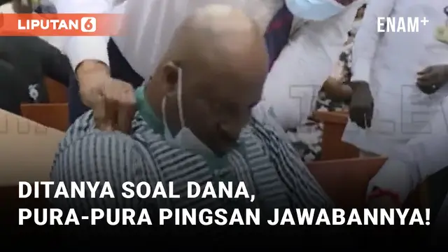 VIDEO: Politisi Ini Pura-pura Pingsan saat Ditanya Dana Hilang