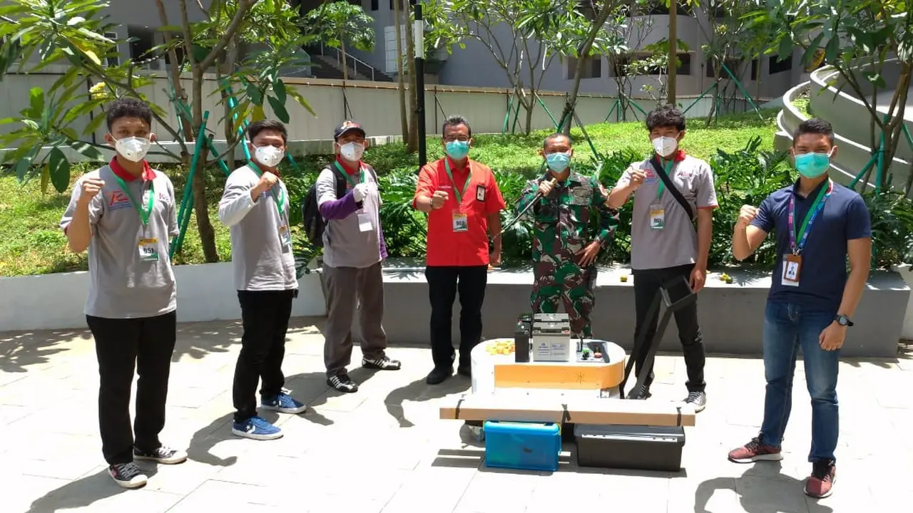 Robot Sterilisasi Ruangan Isolasi Corona