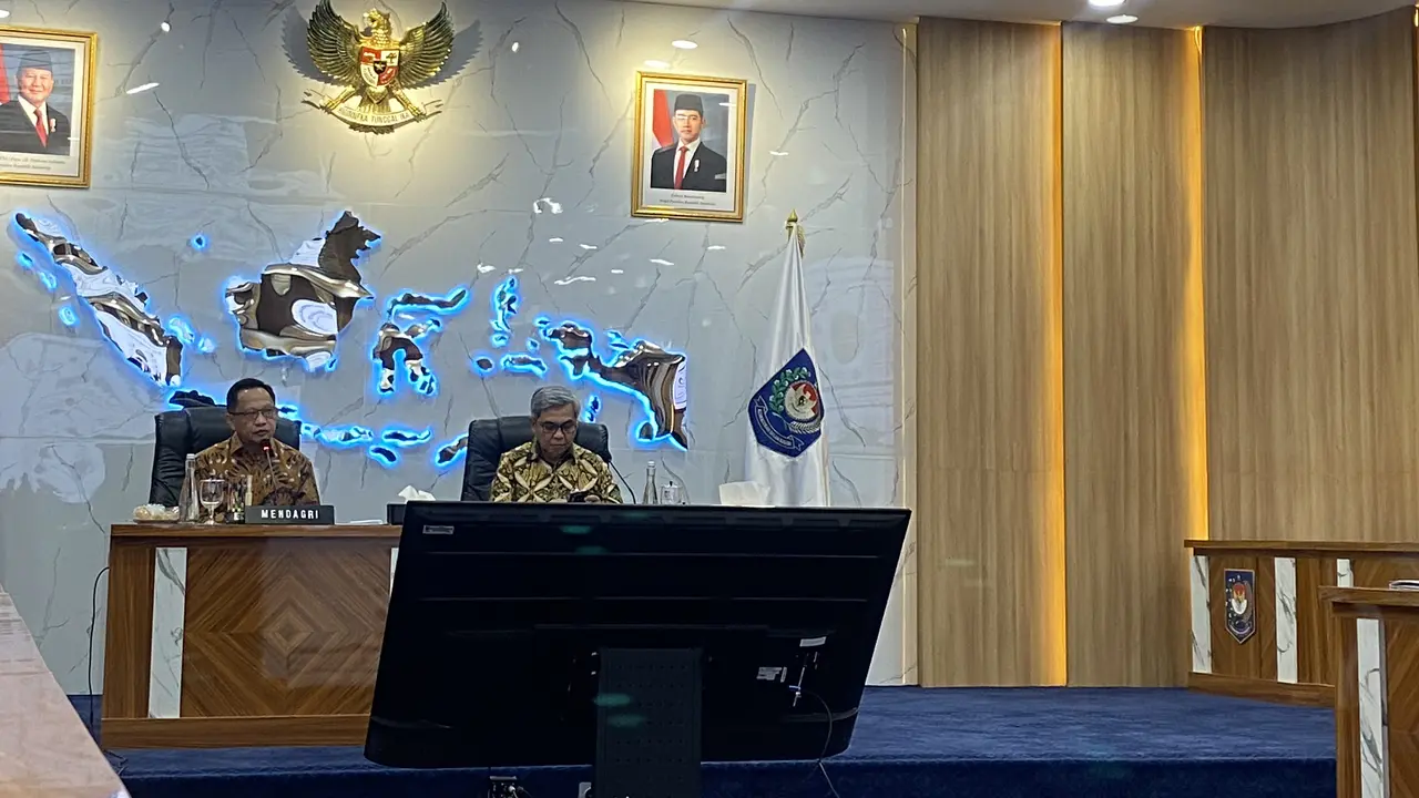 Ketua Komisi Pemberantasan Korupsi (KPK) Setyo Budiyanto dalam Rapat Pembahasan Rencana Kolaborasi Penguatan Integritas dan Pencegahan Korupsi Pemerintahan bersama Mendagri