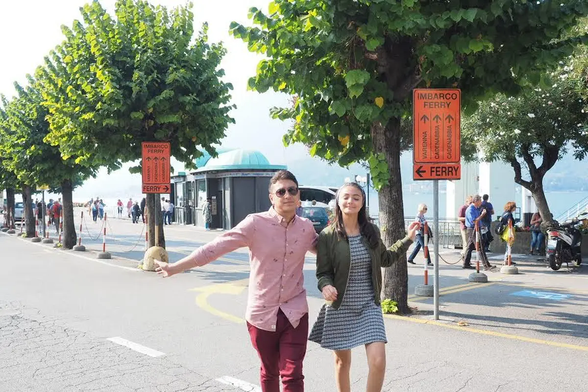 [Bintang] Sederet Kemesraan Dimas Anggara & Amanda Rawles di Film Promise