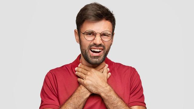 Ilustrasi radang tenggorokan