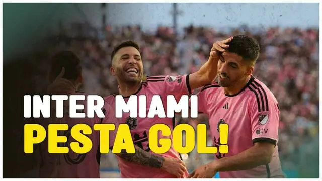 Berita Video, cuplikan pertandingan Inter Miami Vs Orlando City pada Minggu (3/3/202)