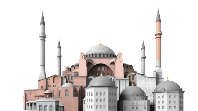 Contoh Animasi Masjid