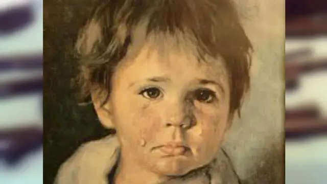 Lukisan The Crying Boy yang konon mengandung kutukan